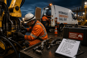 Inside Emergency Hydraulic Call Out Protocols for Australian Sites