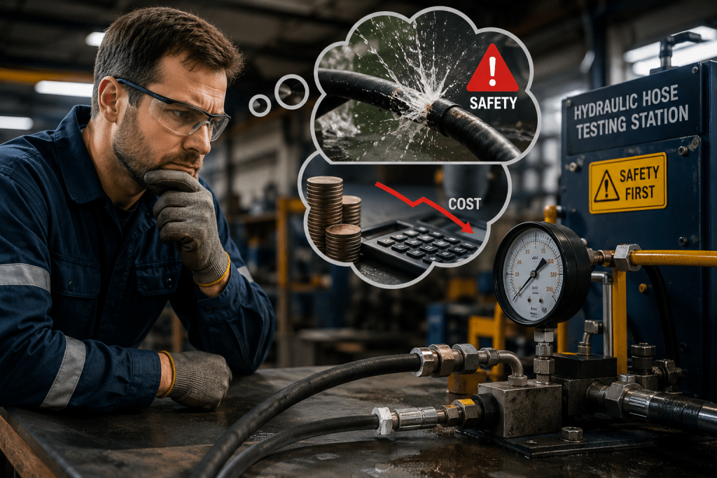 Safer Hydraulic Hose Testing to Cut Downtime Costs